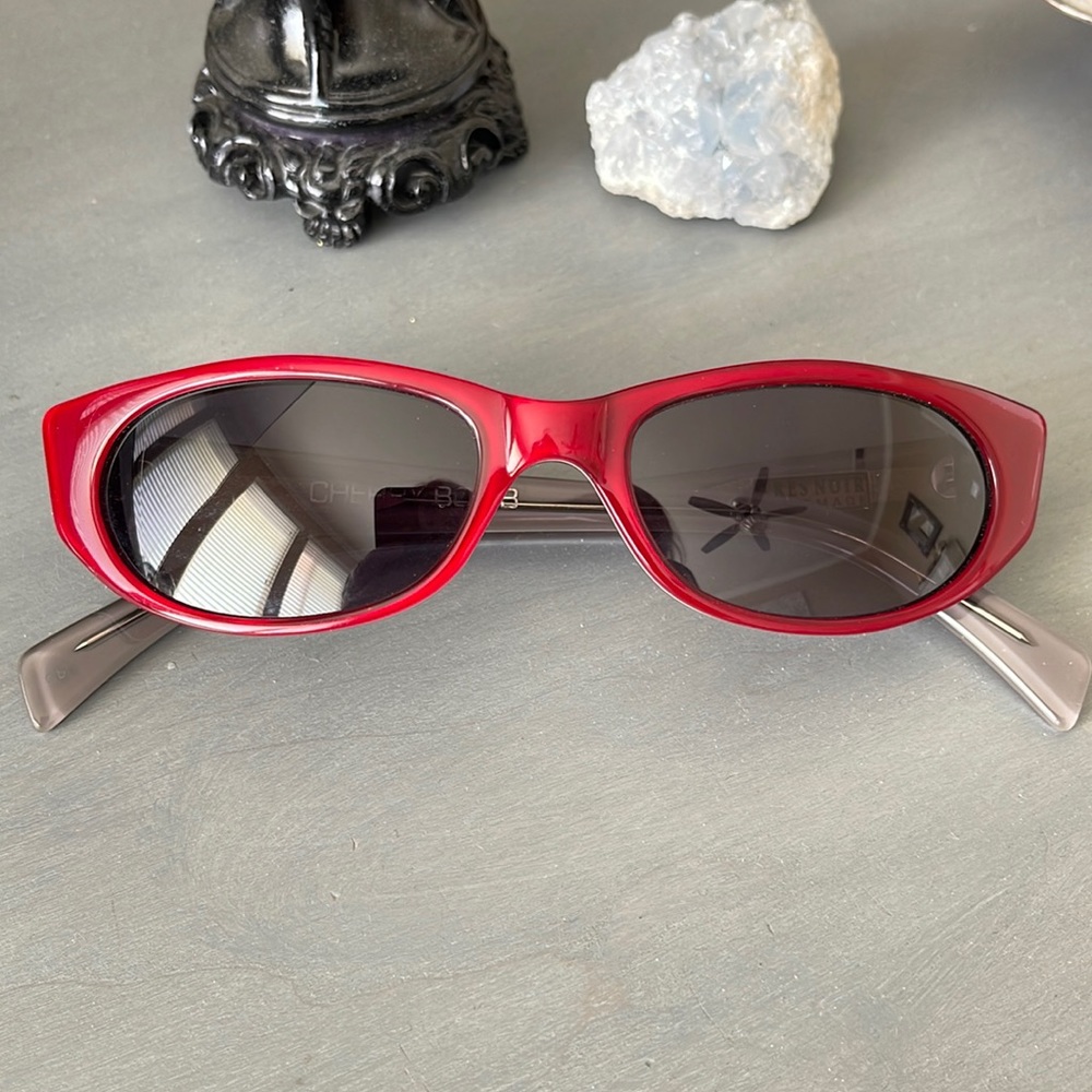 Tres Noir Red Cherry Bomb Vintage/Rockabilly Sunglasses.